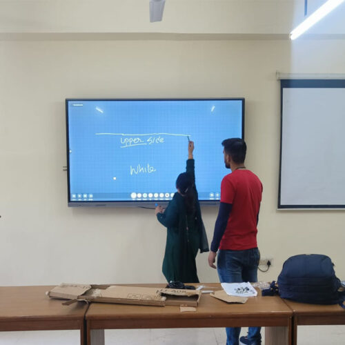 Interactive Flat Panel Live class