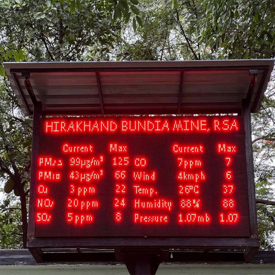 Hirakhand Bundia Mine - Weather Display Solutions