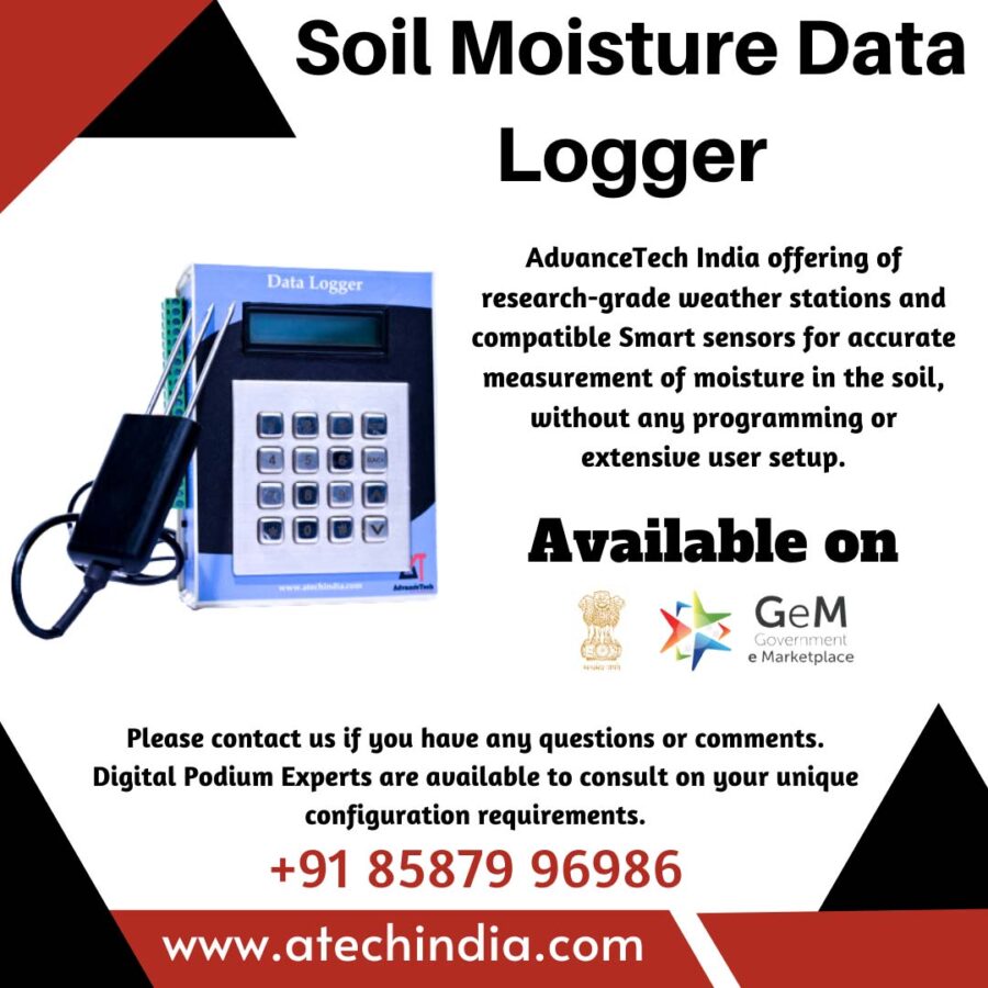 Soil moisture data logger