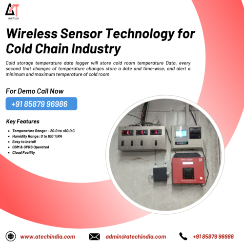 Wireless Sensor Technology for cold chain Industry