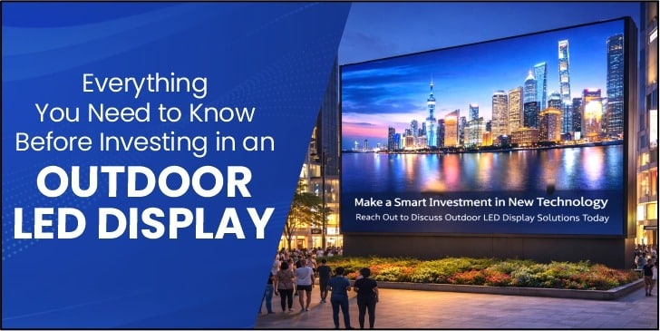 outdoor LED video wall