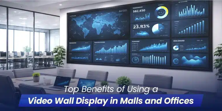 Video Wall Display in Malls and Offices