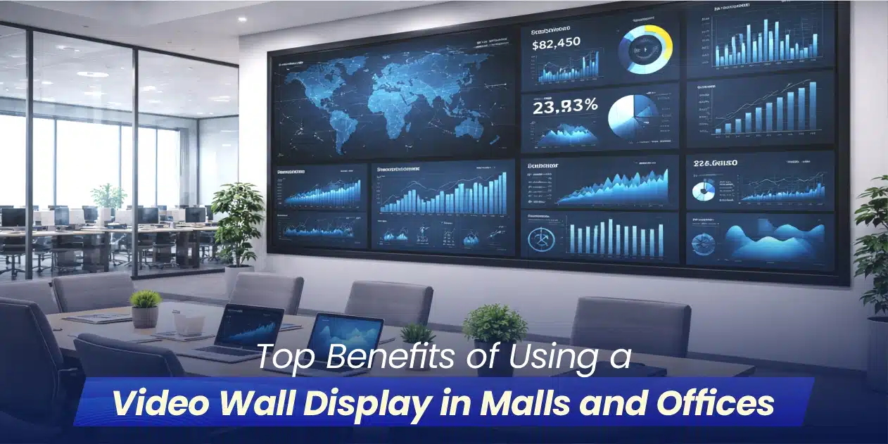 Video Wall Display in Malls and Offices
