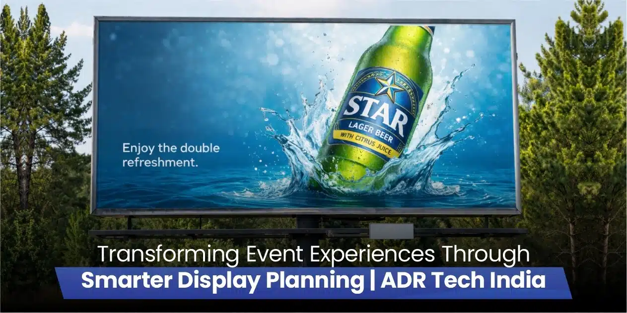 outdoor LED video wall for events in India