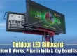 Outdoor LED billboard india