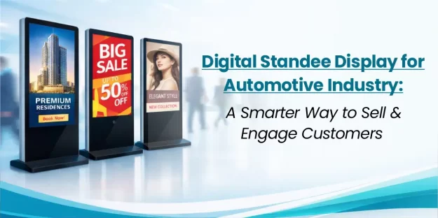 digital standee display