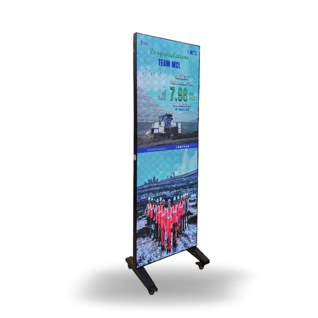 Full Display Activated LED Standee