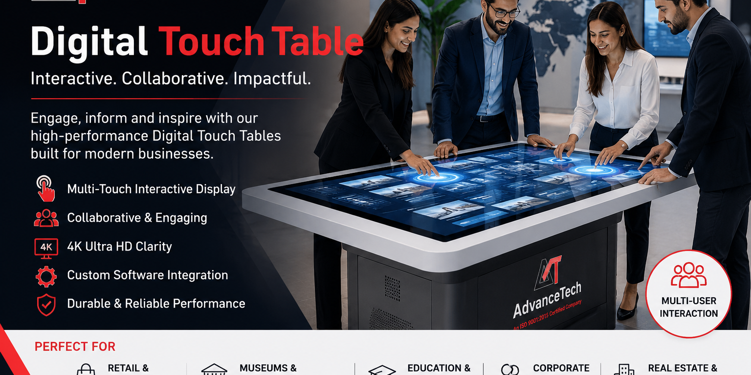 Digital Touch Tables