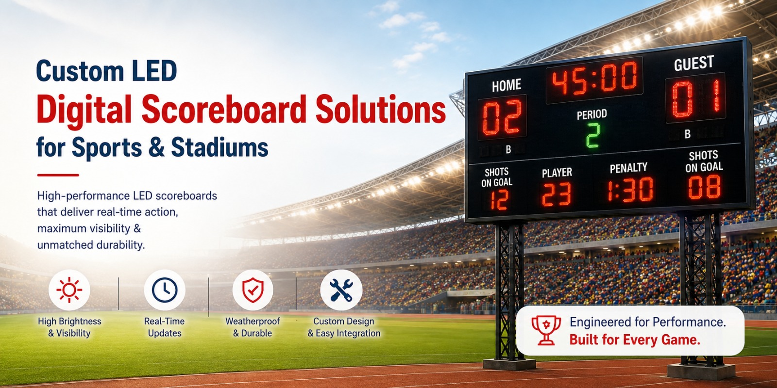 LED Digital Scoreboard